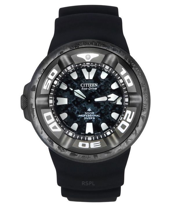 Citizen Eco-Drive Promaster Marine Godzilla Limited Edition musta kellotaulu Diver&#39,s BJ8056-01E 300M miesten kello