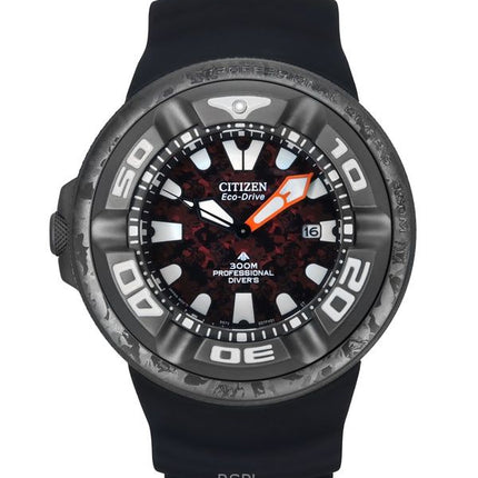 Citizen Eco-Drive Marine Godzilla Limited Edition Red Dial Diver&#39,s BJ8059-03Z 300M miesten kello