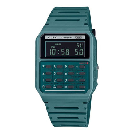 Casio POP Vintage -laskin Digitaalinen vihreä biopohjainen hartsihihna kvartsi CA-53WB-3B Unisex kello