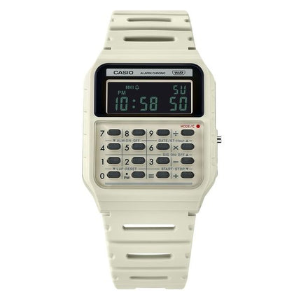 Casio POP Vintage -laskin Digitaalinen harmaa biopohjainen hartsihihna kvartsi CA-53WB-8B Unisex kello