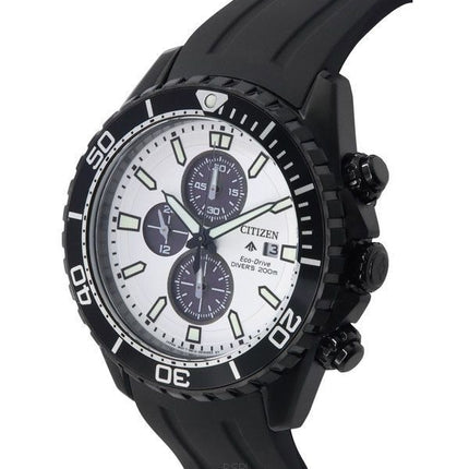 Citizen Promaster Marine Eco-Drive Chronograph White Dial Diver's CA0825-05A 200M miesten kello