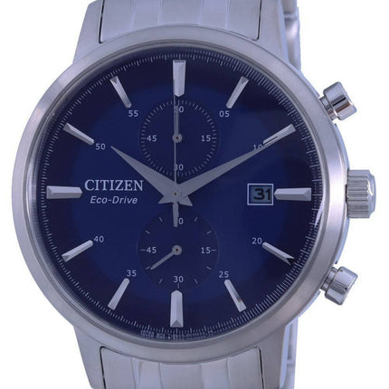 Citizen Classic Twin Eye Chronograph -nahkahihna Eco-Drive CA7061-18E miesten kello