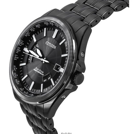 Citizen Collection Night Color Edition radio-ohjattu musta kellotaulu Eco-Drive CB0294-54E 100M miesten kello