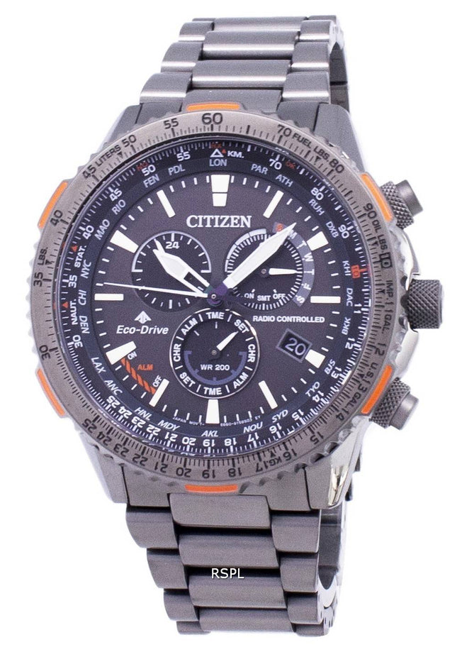 Kansalaisten Promaster Sky Eco-Drive CB5007 - 51H Radio-ohjattavat 200M Miesten kello