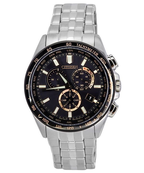 Citizen Denpa 30th Anniversary Limited Edition Radio Control Chronograph Eco-Drive CB5876-60E 100M miesten kello