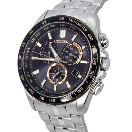 Citizen Denpa 30th Anniversary Limited Edition Radio Control Chronograph Eco-Drive CB5876-60E 100M miesten kello