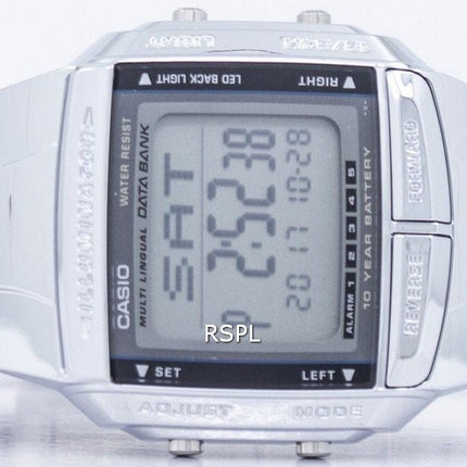 Casio Tietopankki kellot valaisin kaksoisaika hälytys Digital DB-360-1A Miesten kello