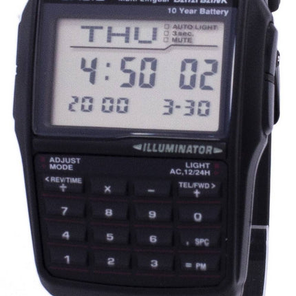 Casio Digital tietopankki 5 hälytys monikielinen DBC 32 1ADF DBC-32-1A Miesten kello