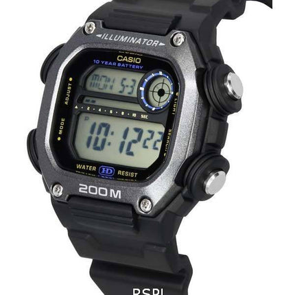 Casio Digital Sports Hartsihihna Kvartsi DW-291HX-1A DW291HX-1 200M Miesten kello