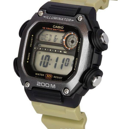 Casio Standard Digital Sand Hartsi Ranne Kvartsi DW-291HX-5A DW291HX-5 200M Miesten kello