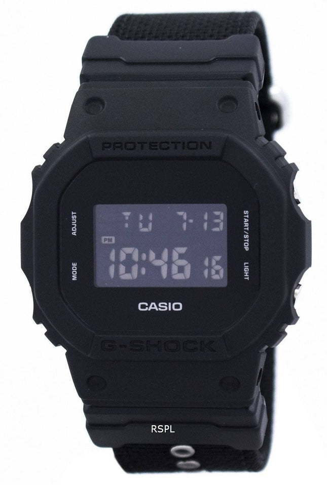 Casio G-Shock digitaalinen iskunkestävä hälytys DW-5600BBN-1 Miesten kello