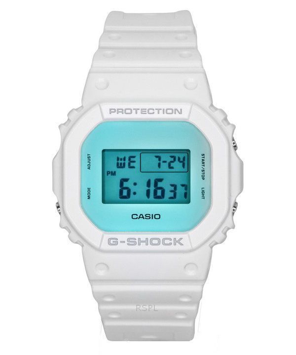 Casio G-Shock digitaalinen valkoinen hartsihihna kvartsi DW-5600TL-7 200M miesten kello