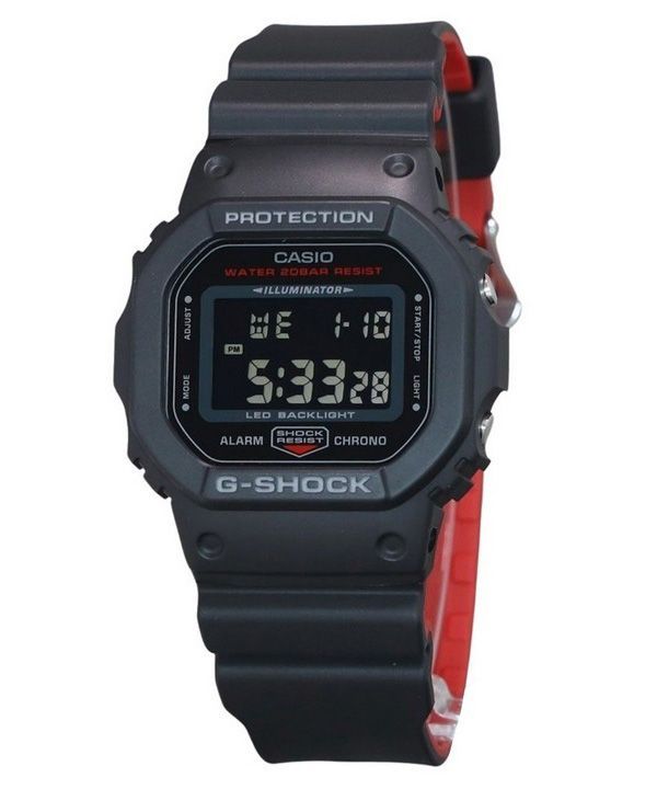 Casio G-Shock digitaalinen hartsihihna kvartsi DW-5600UHR-1 200M miesten kello