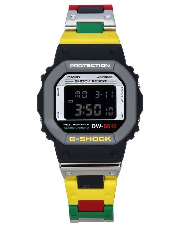 Casio G-Shock Mix Tape Digital Limited Edition kvartsi DW-5610MT-1 200M miesten kello