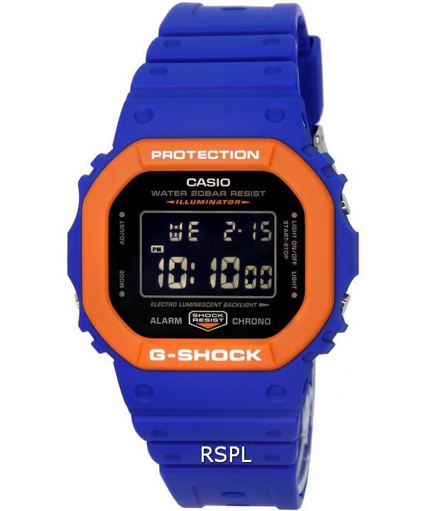 Casio G-shock Digital Spirited Colors Limited Edition kvartsi DW-5610SC-2 DW5610SC-2 200M miesten kello