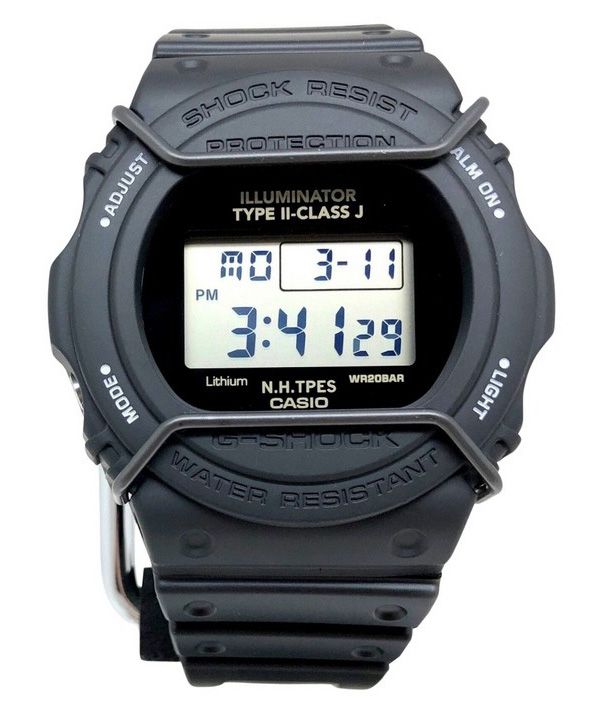 Casio G-Shock Digital N Hoolywood Collaboration Limited Edition hartsihihna kvartsi DW-5700NH-1 200M miesten kello