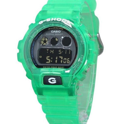 Casio G-Shock Joytopia digitaalinen läpikuultava vihreä hartsihihna kvartsi DW-6900JT-3 200M miesten kello