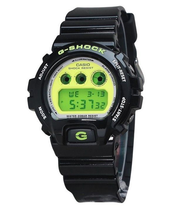 Casio G-Shock digitaalinen musta biopohjainen hartsihihna kvartsi DW-6900RCS-1 200M miesten kello