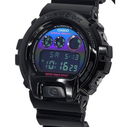 Casio G-Shock Virtual Rainbow Digital Quartz DW-6900RGB-1 DW6900RGB-1 200M miesten kello