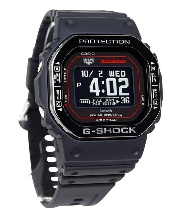 Casio G-shock Move G-Squad digitaalinen älypuhelinlinkki biopohjainen hartsihihna aurinkoenergia DW-H5600MB-1A4 200M miesten kel