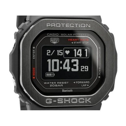 Casio G-Shock G-Squad digitaalinen älypuhelinlinkki Bluetooth Biopohjainen Hartsi Solar DW-H5600MB-8 200M miesten kello