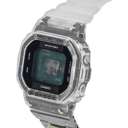 Casio G-Shock 40th Anniversary Limited Edition Digital Clear Remix läpinäkyvä kvartsi DWE-5640RX-7 200M miesten kello