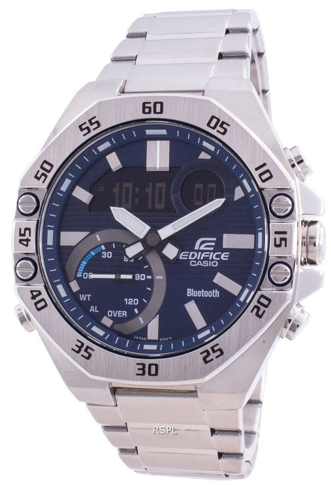 Casio Edifice World Time Mobile Link ECB-10D-2A ECB10D-2 100M miesten kello