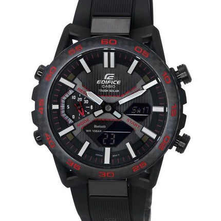 Casio Edifice Sospensione Mobile Link Analog Digital Solar ECB-2000PB-1A 100M miesten kello