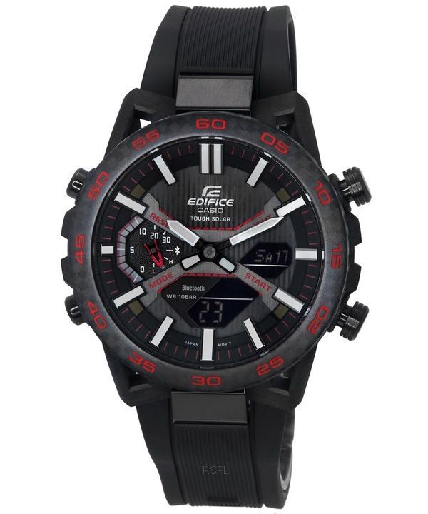 Casio Edifice Sospensione Mobile Link Analog Digital Solar ECB-2000PB-1A 100M miesten kello