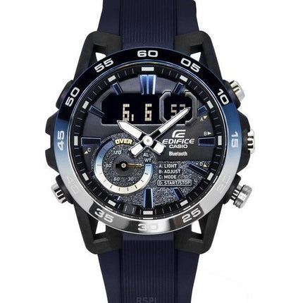 Casio Edifice Sospensione Nighttime Drive Analoginen digitaalinen älypuhelinlinkkikvartsi ECB-40NP-1A 100M miesten kello