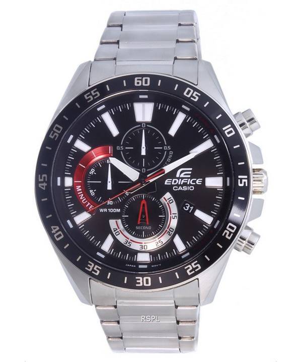 Casio Edifice Chronograph Analog Quartz EFV-620D-1A4V EFV620D-1A4 100M miesten kello