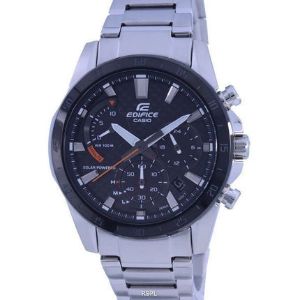 Casio Edifice Chronograph Analog Solar EQS-930DB-1A EQS930DB-1 100M miesten kello