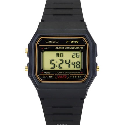 Casio hälytys Chronograph digitaalinen F-91WG-9S Miesten Kello