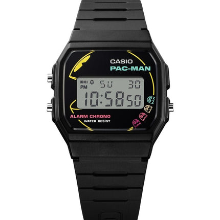 Casio Standard Digital PAC-MAN Collaboration Biopohjainen hartsihihna Quartz F-91WPC-1A Unisex kello