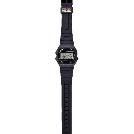 Casio Standard Digital PAC-MAN Collaboration Biopohjainen hartsihihna Quartz F-91WPC-1A Unisex kello