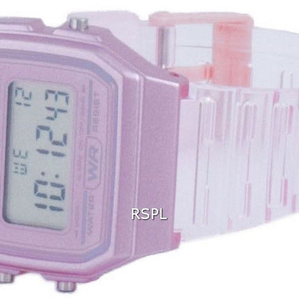 Casio Youth Pink Resin Digital F-91WS-4 F91WS-4 Unisex -kello