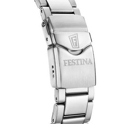 Festina The Originals ruostumattomasta teräksestä valmistettu vihreä kellotaulu kvartsisukelluksen F20663-2 200M miesten kello