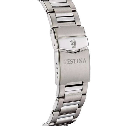 Festina Titanium Black Dial Quartz F20698-4 100M miesten kello