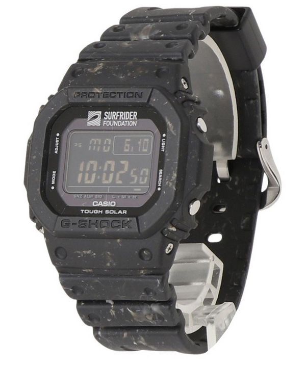 Casio G-Shock Digital Surfrider Foundation Collaboration Hartsihihna Kova Solar G-5600SRF-1 200M Miesten kello