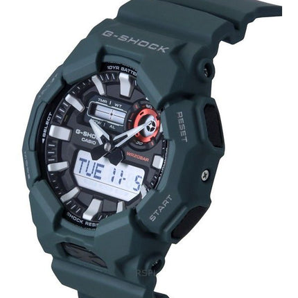 Casio G-Shock analoginen digitaalinen biopohjainen hartsihihna musta kellotaulu kvartsi GA-010-2A 200M miesten kello