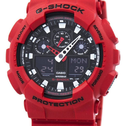 Casio G-Shock GA-100B-4A-analoginen-digitaalinen Kello