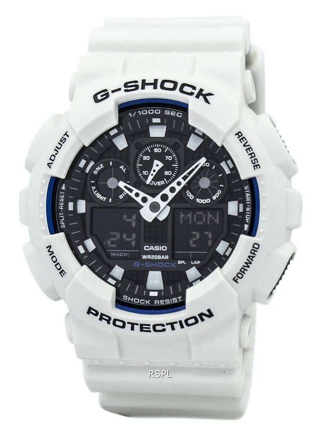 Casio G-Shock analoginen digitaalinen iskunkestÃ¤vÃ¤ GA-100B-7A GA100B-7A miesten kello