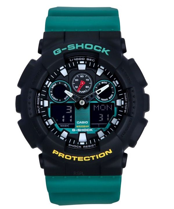 Casio G-Shock Mix Tape Analog Digital Limited Edition Quartz GA-100MT-1A3 200M miesten kello