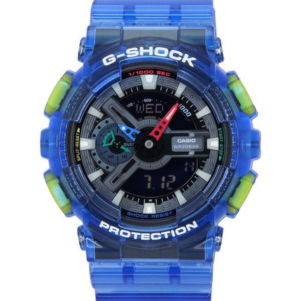 Casio G-Shock Analog Digital Joy Topia -sarjan läpikuultava kvartsi GA-110JT-2A 200M miesten kello