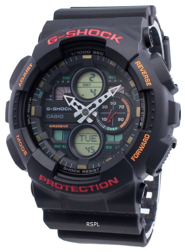 Casio G-Shock GA-140-1A4 iskunkestävyyskvartsi 200M miesten kello