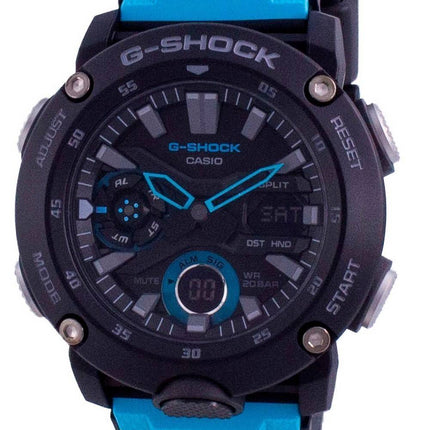 Casio G-Shock Standard analoginen digitaalinen hiiliydin sukeltaja GA-2000-1A2 GA2000-1A2 200M miesten kello