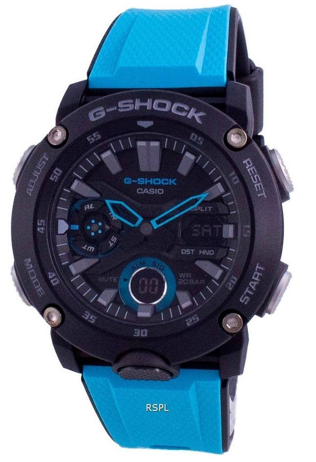 Casio G-Shock Standard analoginen digitaalinen hiiliydin sukeltaja GA-2000-1A2 GA2000-1A2 200M miesten kello