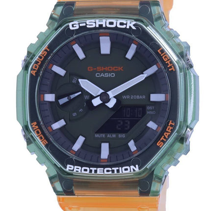 Casio G-Shock Far East Pop analoginen digitaalinen vihreÃ¤ kellotaulu GA-700DBR-4A GA700DBR-4 200M miesten kello