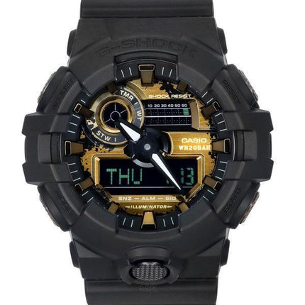 Casio G-Shock Analog Digital Rust -sarjan hartsihihna kvartsi GA-700RC-1A 200M miesten kello