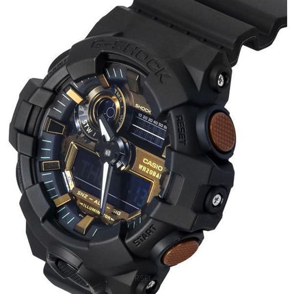 Casio G-Shock Analog Digital Rust -sarjan hartsihihna kvartsi GA-700RC-1A 200M miesten kello